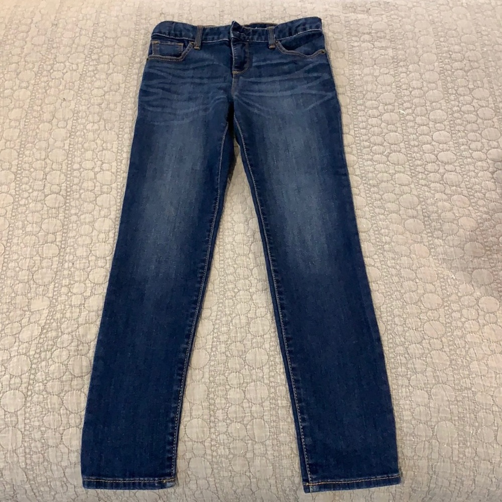 Gap kids skinny jeans.  Size 10.